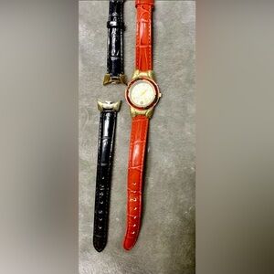 Anne Klein Women’s Wristwatch with Interchangeable Bands